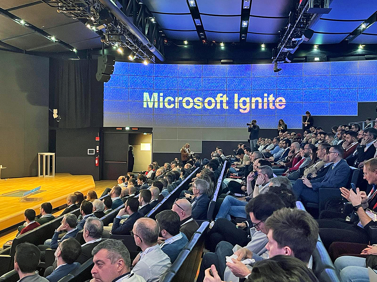 Microsoft Ignite 2024 al Vodafone Theatre di Milano